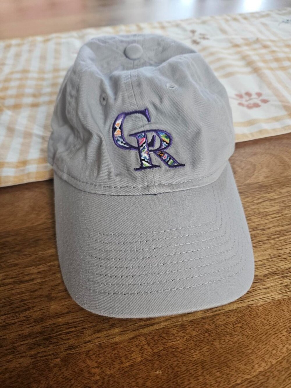 Colorado Rockies New Era 9TWENTY Geometric Adjustable Hat